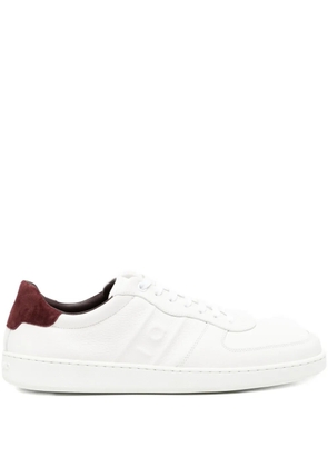 Ferragamo leather sneakers - White