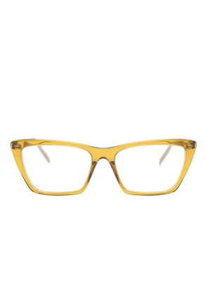 Saint Laurent Eyewear cat-eye glasses - Green