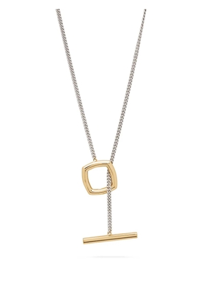 Tom Wood square-shape necklace - Grey