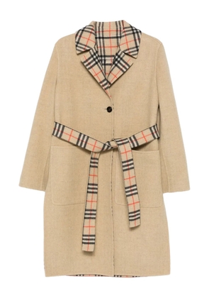 Burberry belted coat - Neutrals