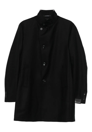 Tagliatore buttoned coat - B1111 BLACK