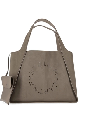 Stella McCartney logo tote bag - Grey
