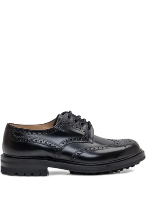 Church's leather wingtip lace-up shoes - Black