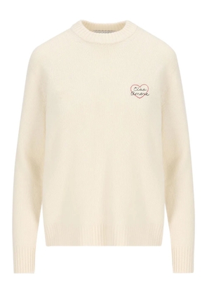 Giada Benincasa Ciao Amore cashmere sweater - Neutrals