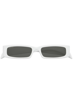 Gucci Eyewear logo-print sunglasses - White