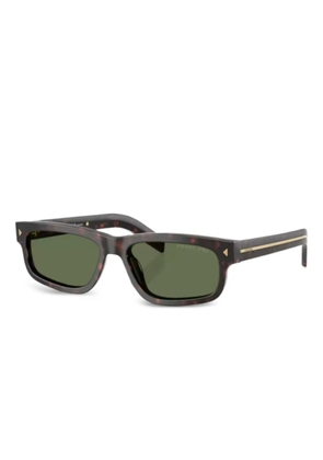 Prada Eyewear tortoiseshell rectangle sunglasses - Brown