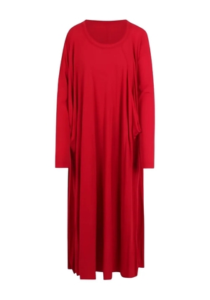 Rundholz Black Label long-sleeve dress - Red