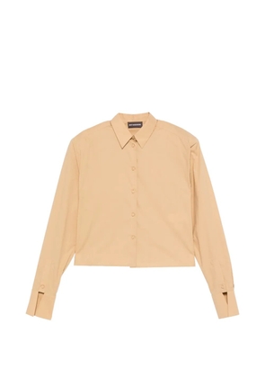 mvp wardrobe pointed-collar shirt - Neutrals