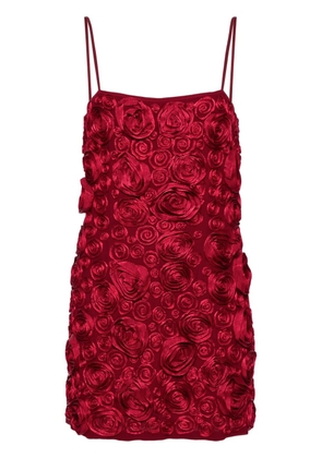 Blumarine 3D-detail mini dress - Red