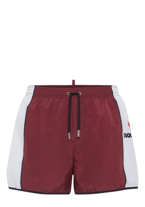 DSQUARED2 maple-leaf swim shorts