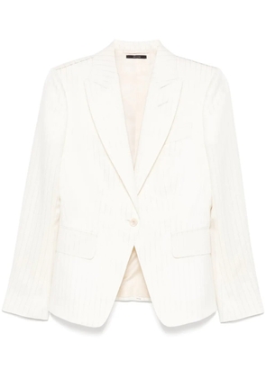 TOM FORD pinstriped blazer - Neutrals