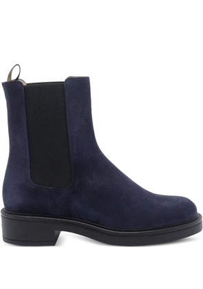 Stuart Weitzman suede boots - Blue