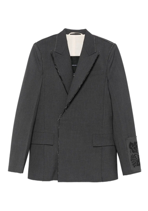 FEDERICO CINA asymmetric blazer - Grey
