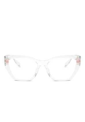 Michael Kors Puglia cat-eye glasses - White