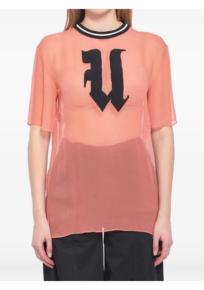 Ungaro logo-appliqué T-shirt - Pink