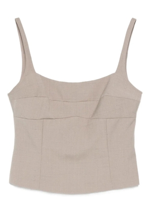 St. Agni sleeveless top - Grey