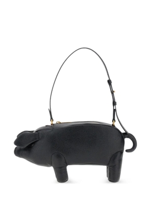 Thom Browne pig-shaped shoulder bag - Black