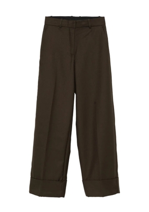 MALINA cuffed trousers - Green