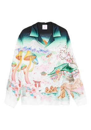 Casablanca printed shirt - Green