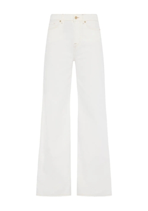 7 For All Mankind Lotta wide-leg jeans - White
