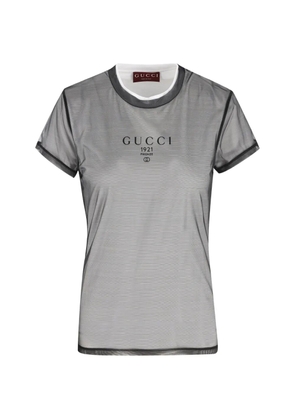 Gucci Double-layered printed T-shirt - White