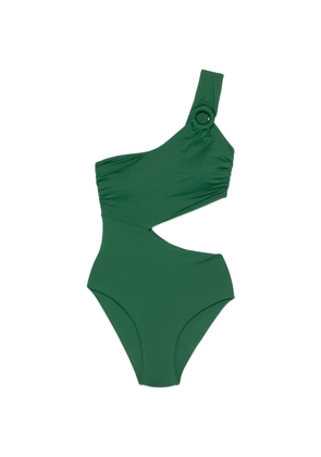Fisico ring-detail swimsuit - Green