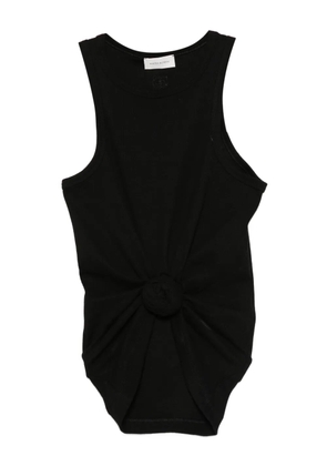 Magda Butrym knot-detail tank top - Black