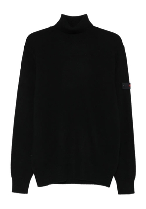 Peuterey roll-neck patch-pocket sweater - Black