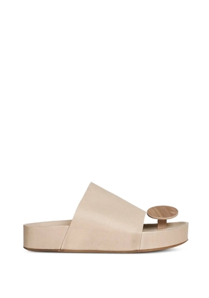Uma Wang round-detail sandals - Neutrals