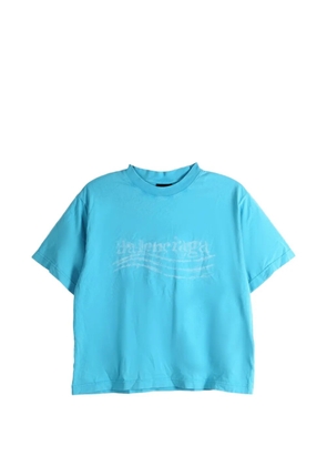 Balenciaga printed T-shirt - Blue