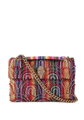 Kurt Geiger London medium Kensington beaded cross body bag - Red