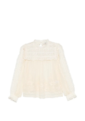 Sea Ayda embroidered blouse - Neutrals