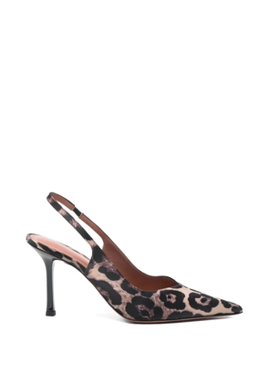 Castagna Darya animal-print pumps - Brown