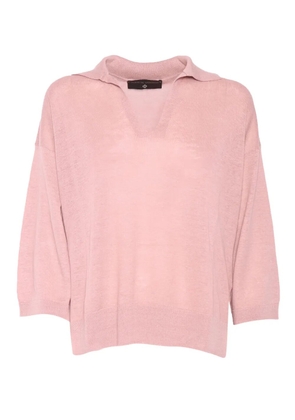 Filippo De Laurentiis v-neck sweater - Pink