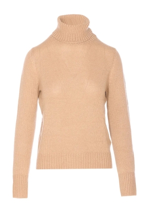 Allude high-neck cashmere sweater - Neutrals