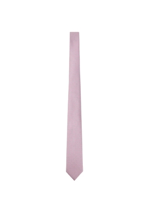 Giorgio Armani geometric-pattern tie - Pink