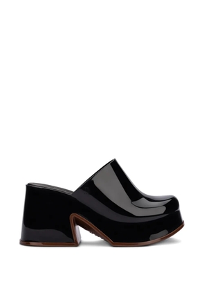 Melissa Mia platform mules - Black