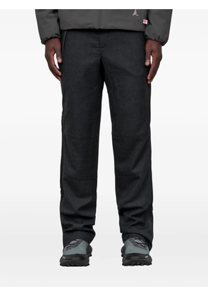 ROA twill zip trousers - Grey