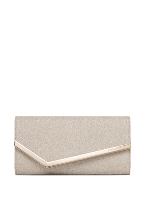 Jimmy Choo small Emmie clutch bag - Gold