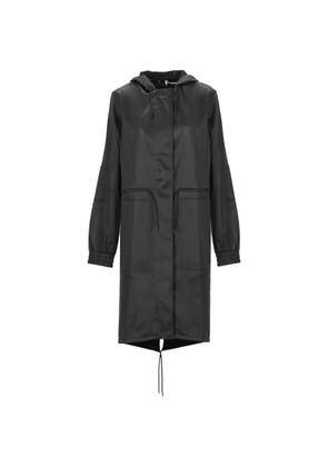 Rains drawstring hooded parka - Black