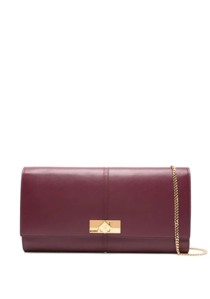 Giuseppe Zanotti leather clutch bag - Red