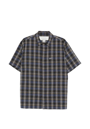 ERL check-pattern shirt - Brown