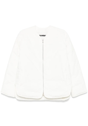 Jil Sander padded coat - White