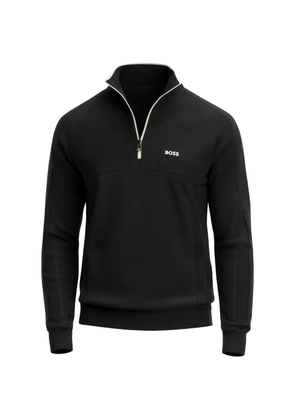BOSS GREEN HUGO BOSS logo-detail sweatshirt - Black