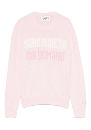 MC2 Saint Barth round-neck wool sweater - Pink
