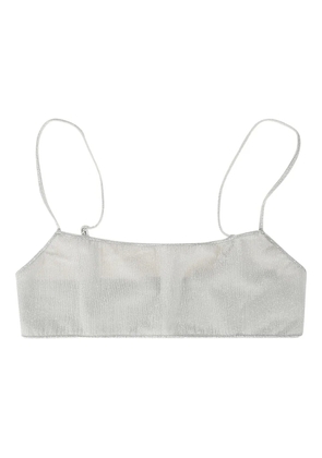 MC2 Saint Barth Sadie bikini top - Silver