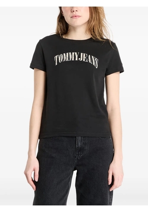 Tommy Jeans logo-print T-shirt - Black
