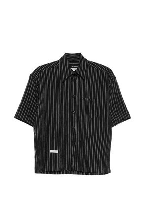 Song For The Mute striped shirt - Black