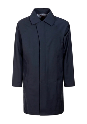 ON THE BUND long-sleeves trench coat - Blue