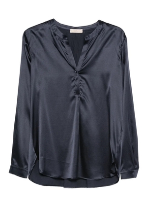 Purotatto V-neck shirt - Blue